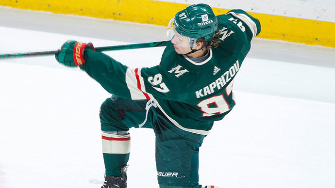 Капризов стал первым хоккеистом в истории Миннесоты, набравшим более 80 очков за регулярку в двух сезонах